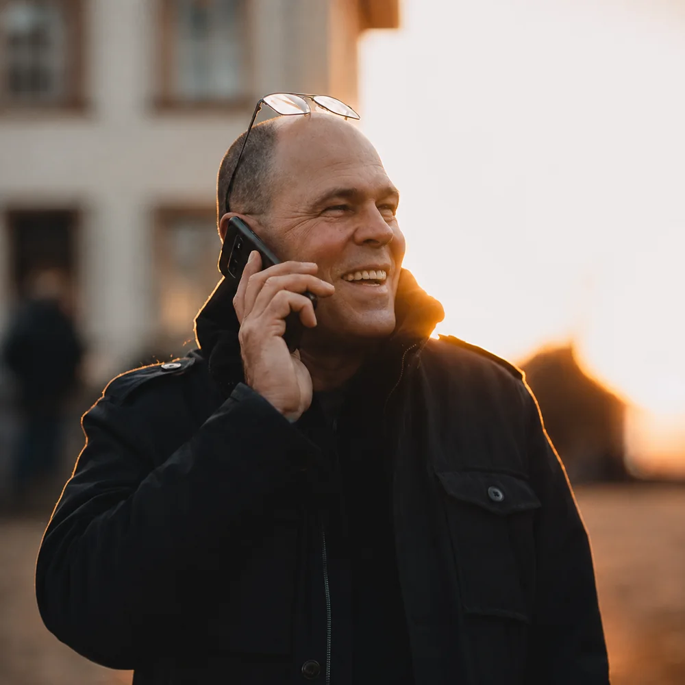 Marcus Rothenbuhler en visite sur La Côte, en fin de journée